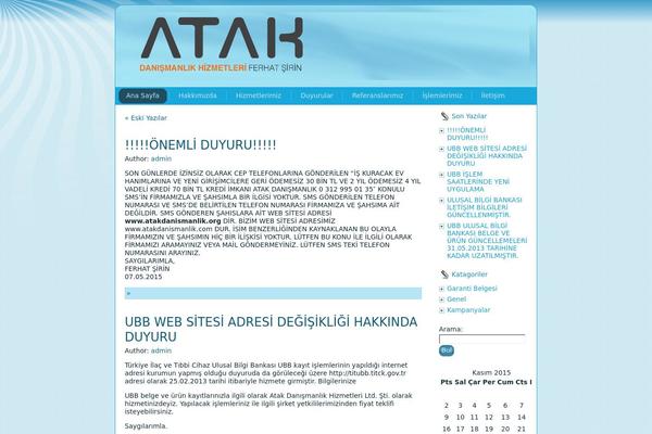 atakdanismanlik.com site used Ataktema4