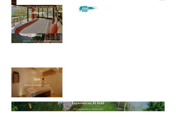 Hoteller-child theme site design template sample
