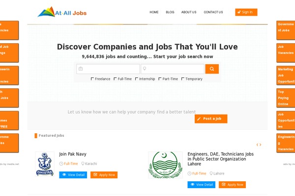 atalljobs.com site used Atalljobs