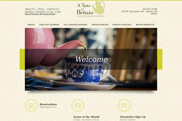 atasteofbritaininwayne.com site used Teahome