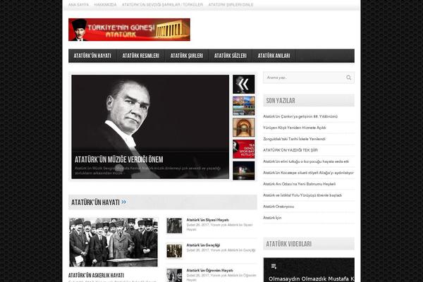 ataturk WordPress theme, websites list used ataturk theme ataturk theme websites examples