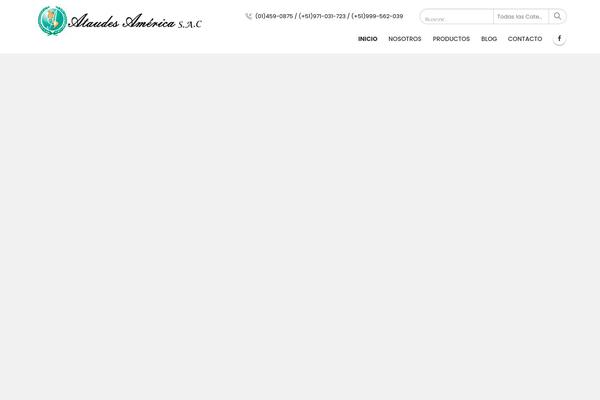 Porto theme site design template sample