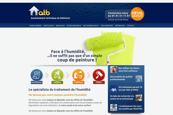 Atb theme site design template sample