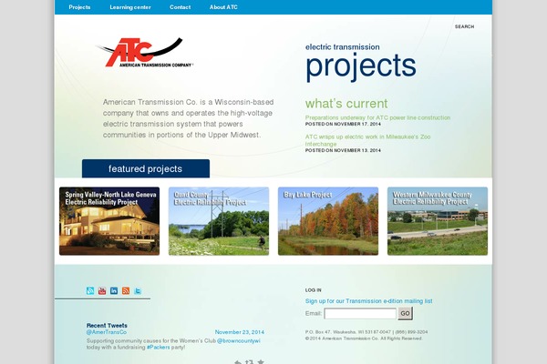 atc-projects.com site used Atcprojects_template_v2