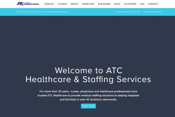 Atc theme site design template sample
