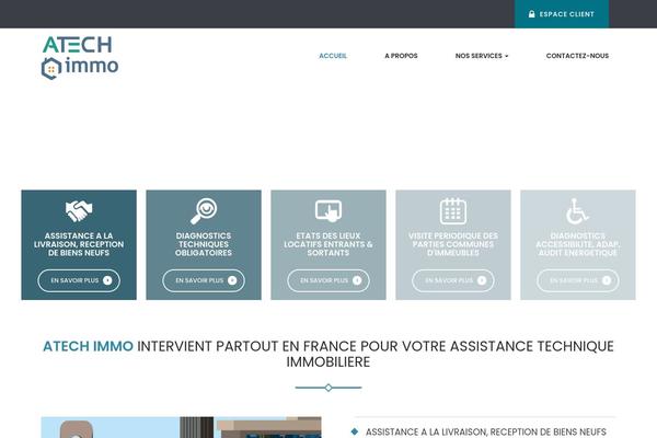 atech-immo.com site used Atech-theme