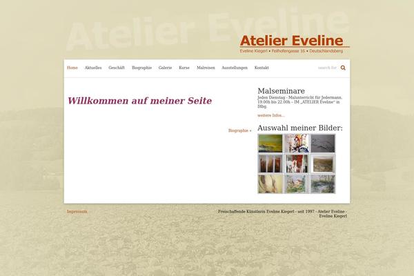 Painter theme site design template sample
