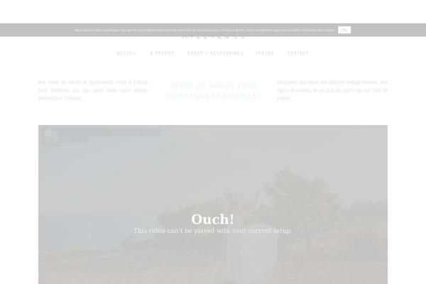 Acerola theme site design template sample