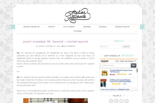 Sugar and Spice theme site design template sample