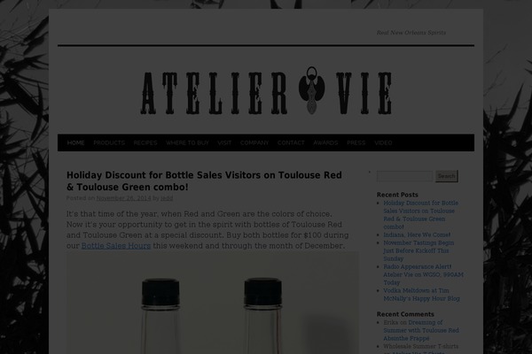 Twenty Ten theme site design template sample