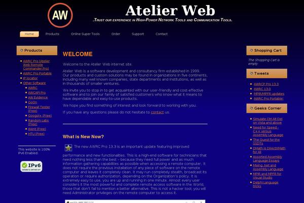 atelierweb.com site used Newatelier17v4