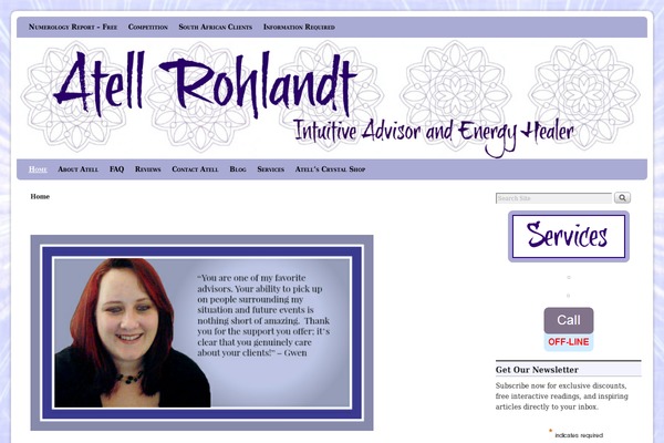 Astra theme site design template sample