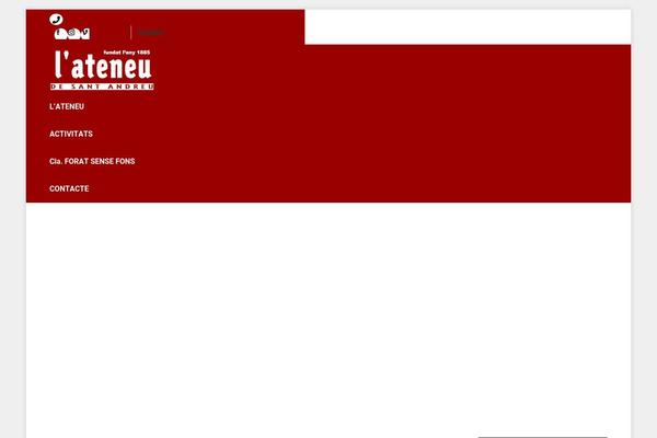 The7 Child theme site design template sample