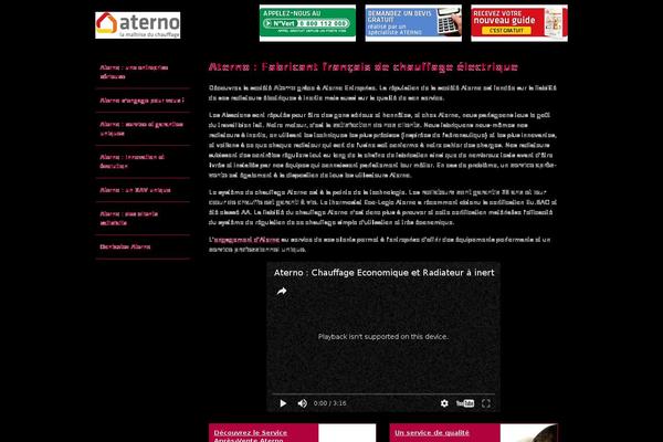 aterno-entreprise.com site used Minisite