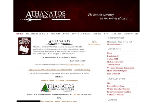 athanatosministries.org site used Acm
