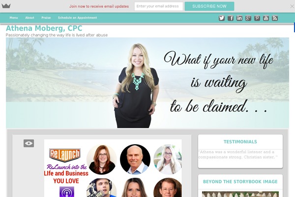 athenamoberg.com site used Pipdig-youandme