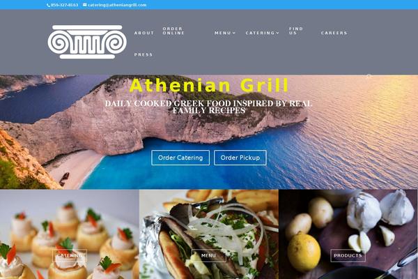 Divi theme site design template sample