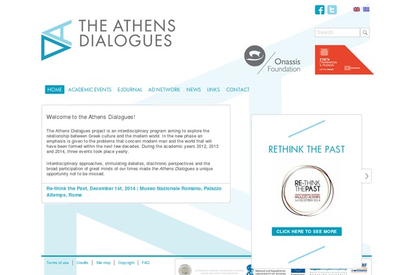 athensdialogues.org site used Athens