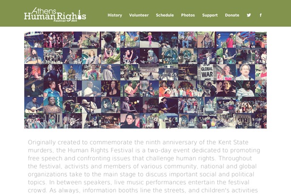 athenshumanrightsfest.org site used Ahrf