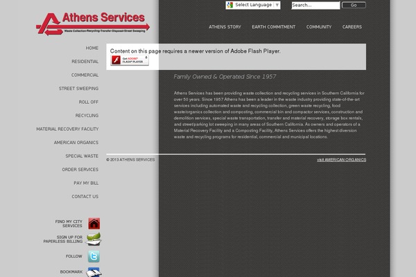 athensservices.com site used Infinite-child_old