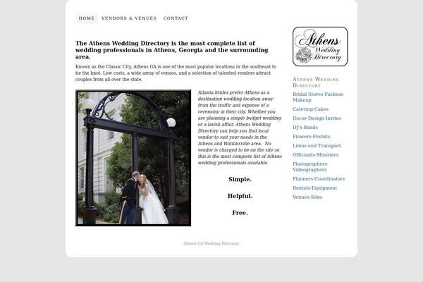 Thesis 1.8 theme site design template sample