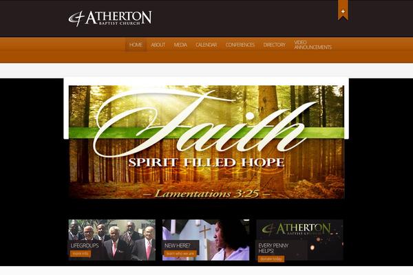 athertonbc.org site used Light of Peace