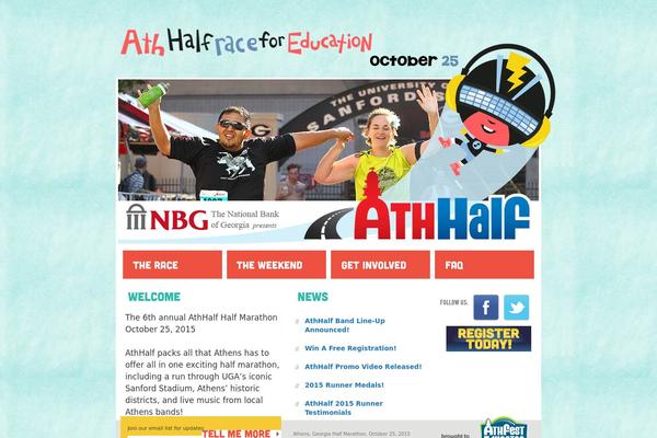 athhalf.com site used Athensgahalf