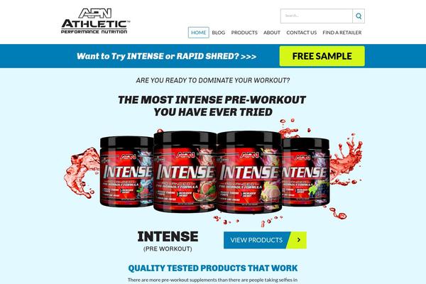 athleticperformancenutrition.com site used Apn-athletic
