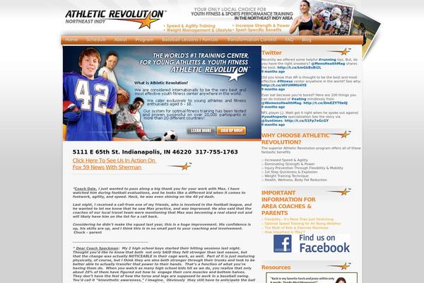 athleticrevolutionnortheastindy.com site used Athletic_revolution