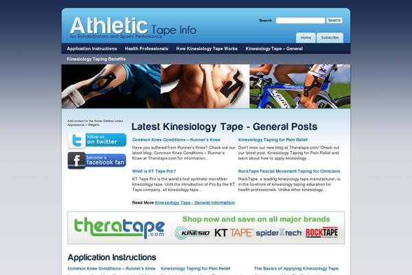 athletictapeinfo.com site used Athletic-ebar