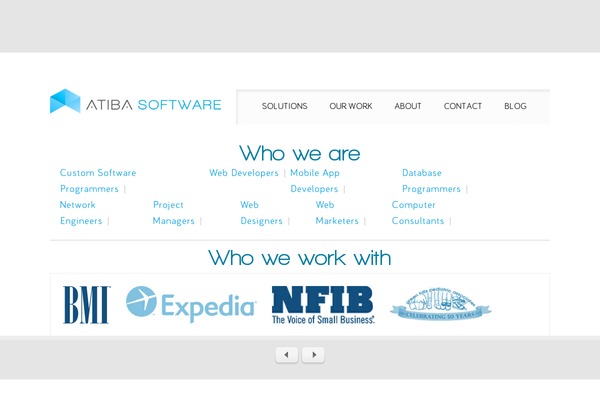 atibasoftware.com site used Atiba-com