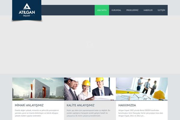 atilganinsaat.com site used Atilgan-thm