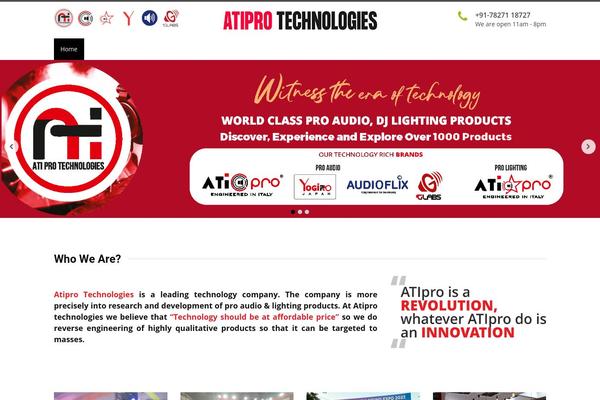 atipro.in site used Atipro