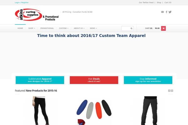 Webmarket theme site design template sample