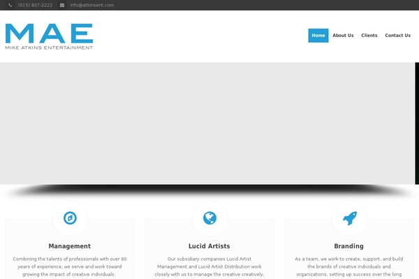 Breakout theme site design template sample