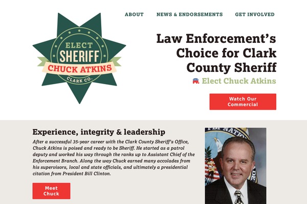 atkinsforsheriff.com site used Atkinsforsheriff