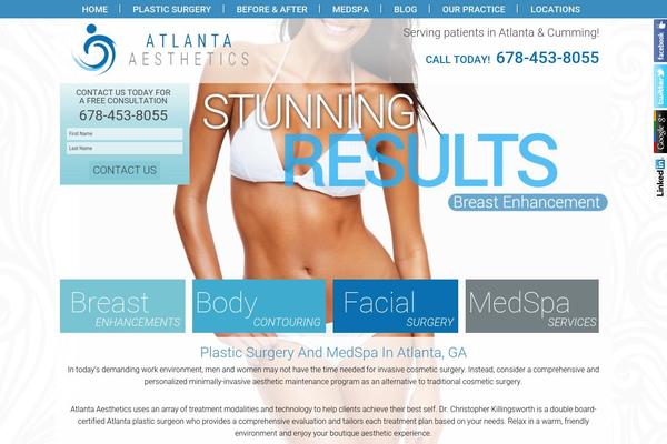 atlantaaesthetics.com site used Atlantaaesthetics