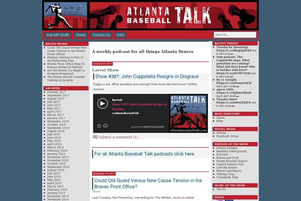 atlantabaseballtalk.com site used Go-braves
