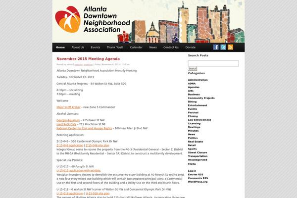 atlantadna.org site used Adna