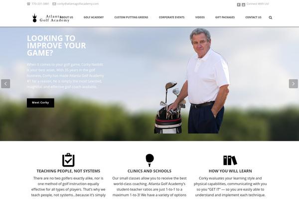 Jupiter theme site design template sample