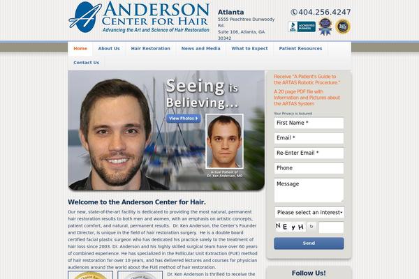 Avada theme site design template sample