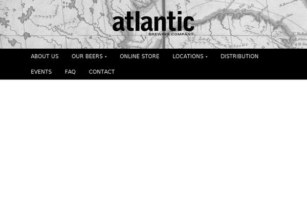 atlanticbrewing.com site used Flat Bootstrap
