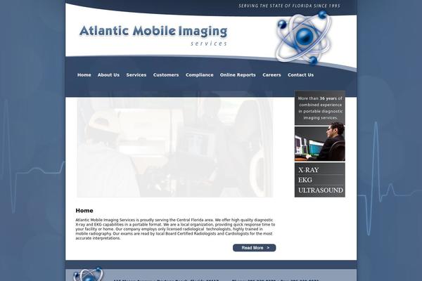 Atlantic theme site design template sample