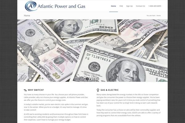Site using Atlantic-wp plugin