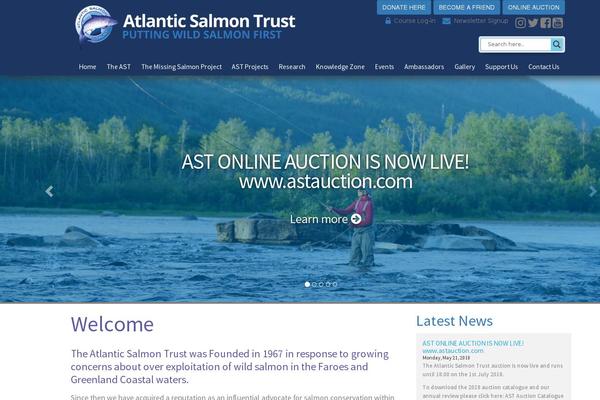 atlanticsalmontrust.org site used Atlanticsalmontrust