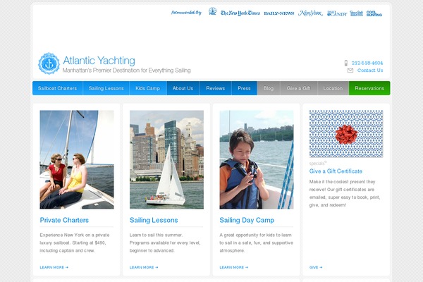 atlanticyachting.com site used Xola