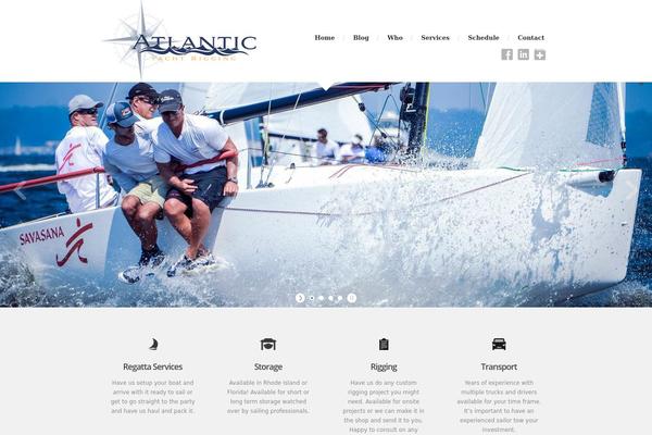 Atlantic theme site design template sample