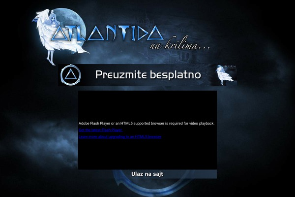 atlantidaband.com site used Atlantida_theme