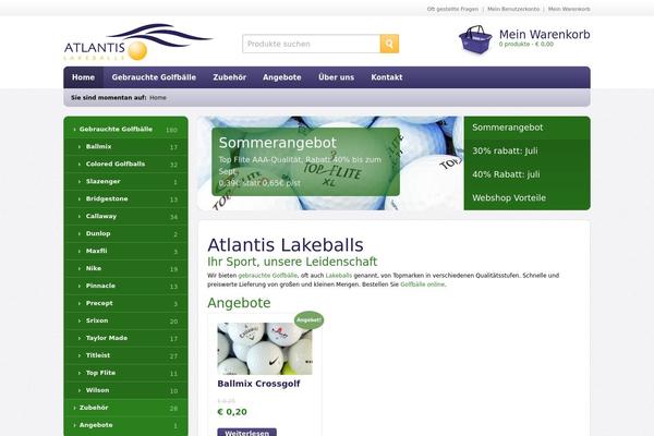 atlantis-lakeballs.de site used Atlantis-lakeballs
