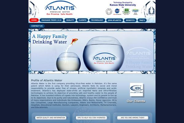atlantispremiumwater.com site used Ease